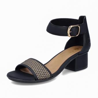 Dámské sandály RIEKER 64952-00 černá S5