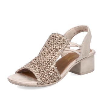 Dámské sandály RIEKER 64962-60 béžová S5