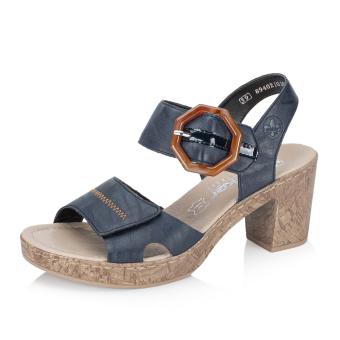 Dámské sandály RIEKER 66876-14 modrá S5