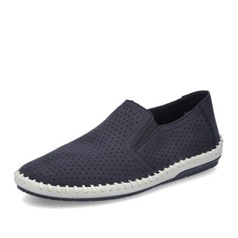 Pánské mokasíny RIEKER B4555-14 modrá S5