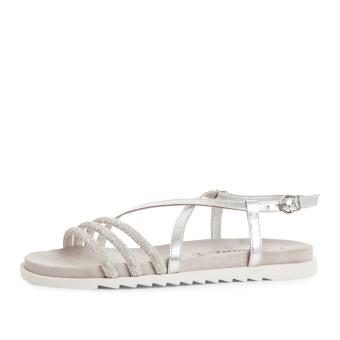 Dámské sandály TAMARIS 28136-44-919 stříbrná S5