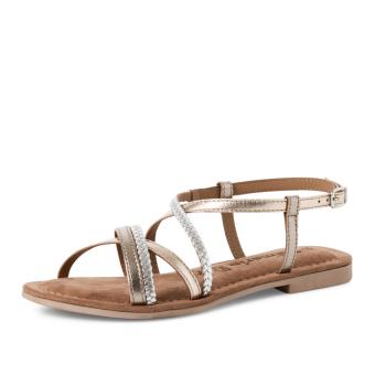 Dámské sandály TAMARIS 28139-44-116 zlatá S6