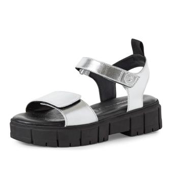 Dámské sandály TAMARIS 28209-44-941 stříbrná S5