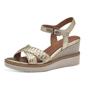 Dámské sandály TAMARIS 28351-44-933 zlatá S5