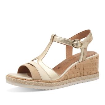 Dámské sandály TAMARIS 28358-44-942 zlatá S5