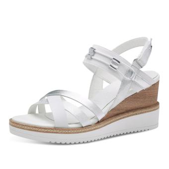 Dámské sandály TAMARIS 28377-44-197 bílá S5
