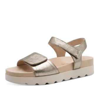 Dámské sandály TAMARIS 28404-44-900 zlatá S5