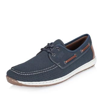 Pánské polobotky RIEKER 08816-14 modrá S6