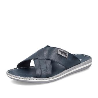 Pánské nazouváky RIEKER 21082-14 modrá S6