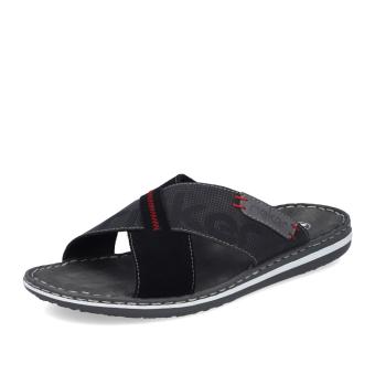 Pánské nazouváky RIEKER 21098-02 černá S6