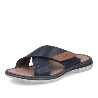 Pánské nazouváky RIEKER 25151-14 modrá S6