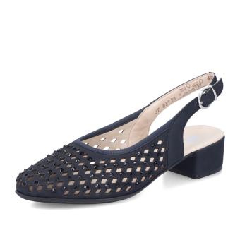 Dámské lodičky RIEKER 47074-14 modrá S6