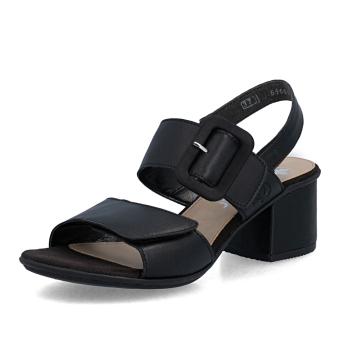 Dámské sandály RIEKER 64664-00 černá S6