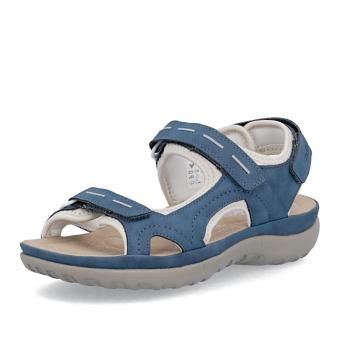 Dámské sandály RIEKER 64856-14 modrá S6