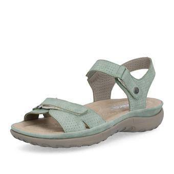 Dámské sandály RIEKER 64858-52 zelená S6