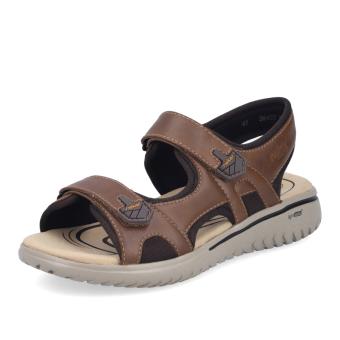 Pánské sandály RIEKER 26455-22 hnědá S6