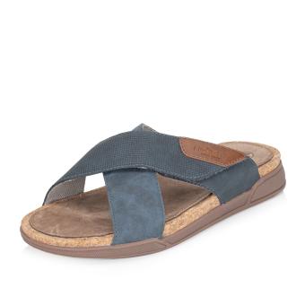 Pánské nazouváky RIEKER 27070-14 modrá S6