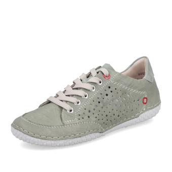 Dámské polobotky RIEKER 43651-52 zelená S6