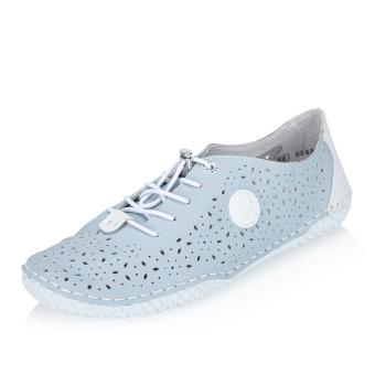 Dámské polobotky RIEKER 43656-12 modrá S6