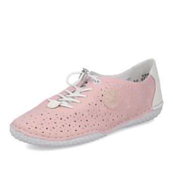 Dámské polobotky RIEKER 43656-31 růžová S6
