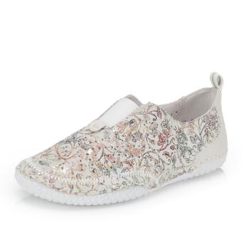 Dámské mokasíny RIEKER 43663-90 šedá S6