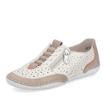 Dámské polobotky RIEKER 43665-64 béžová S6