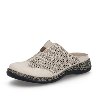 Dámské nazouváky RIEKER 46376-60 béžová S6