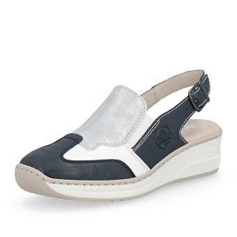 Dámské sandály RIEKER 48757-90 modrá S6