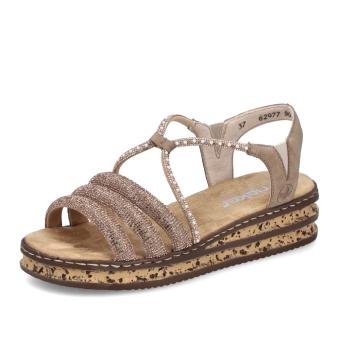 Dámské sandály RIEKER 62977-90 béžová S6