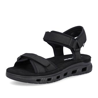 Dámské sandály RIEKER 64052-00   BLACK   F/S6