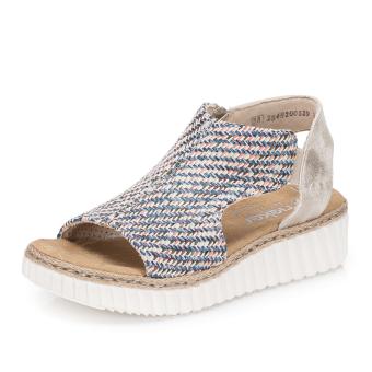 Dámské sandály RIEKER 69284-90 béžová S6