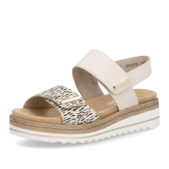 Dámské sandály REMONTE D0Q59-60 béžová S6