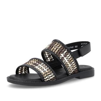 Dámské sandály REMONTE D3646-03   BLACK COMBINATION   F/S6