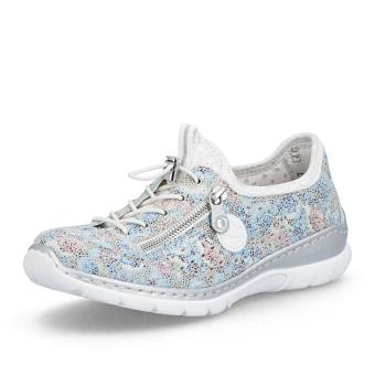 Dámské polobotky RIEKER L3252-91 modrá S6