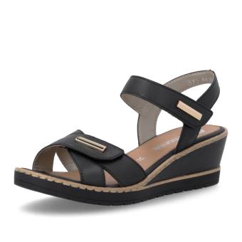 Dámské sandály REMONTE R6266-01 černá S6