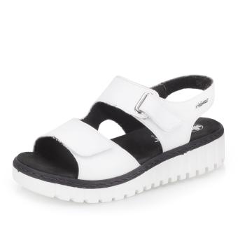 Dámské sandály RIEKER V1382-80 bílá S6