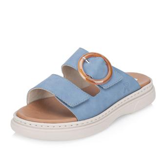 Dámské nazouváky RIEKER V3050-14 modrá S6