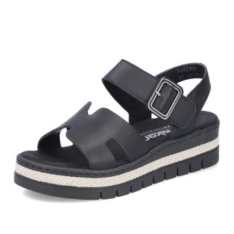 Dámské sandály RIEKER V4952-00 černá S6