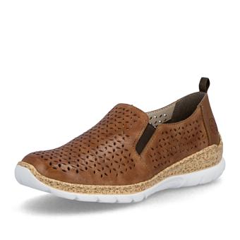 Dámské mokasíny RIEKER N4251-22 hnědá S6