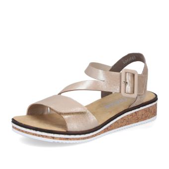 Dámské sandály RIEKER V3660-61 béžová S6