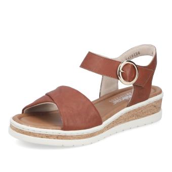Dámské sandály RIEKER V4191-24 hnědá S6