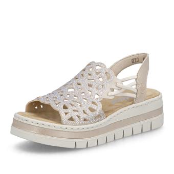 Dámské sandály RIEKER V4941-60 béžová S6