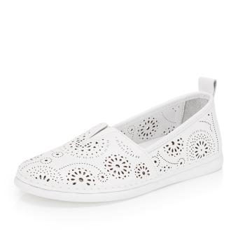 Dámské mokasíny IBERIUS 0109-021 bílá S6