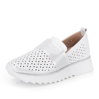 Dámské mokasíny IBERIUS P015-108 04-93 bílá S6