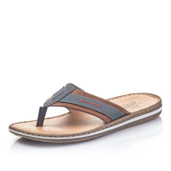 Pánské žabky RIEKER 21072-14 modrá S5