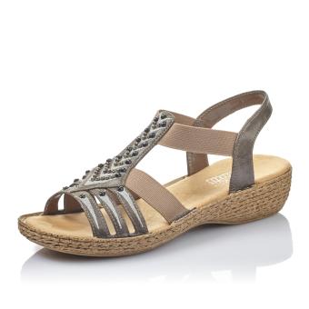 Dámské sandály RIEKER 65861-45 šedá S6