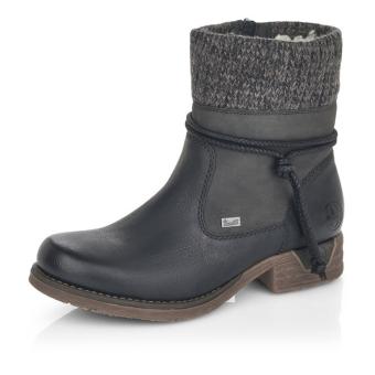 Dámská kotníková obuv RIEKER 79688-00 černá W5