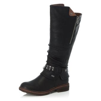 Dámské kozačky RIEKER 94789-00 černá W5