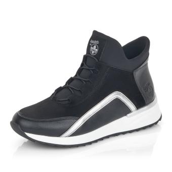 Dámská kotníková obuv RIEKER X8083-00 černá W4