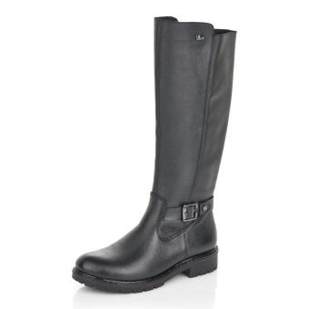 Dámské kozačky RIEKER Y9192-00 černá W4